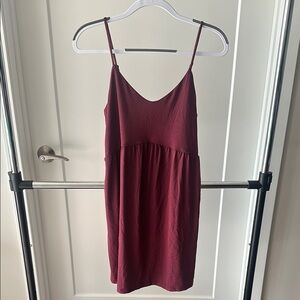 Old Navy Burgundy Mini Dress